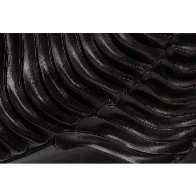 Italian Bronze Wall Sculpture by Carlo Zauli, 1960s For Sale - Image 9 of 13