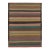 Rug & Kilim's Contemporary Rez Kilim With Multicolor Striped Design For Sale