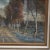 Franz Kortejohann, Birkenallee, 1890s, Chalk & Gouache, Framed For Sale - Image 5 of 9