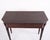 Mahogany Games Table with Turned Tapered Legs, 1880s For Sale - Image 5 of 7