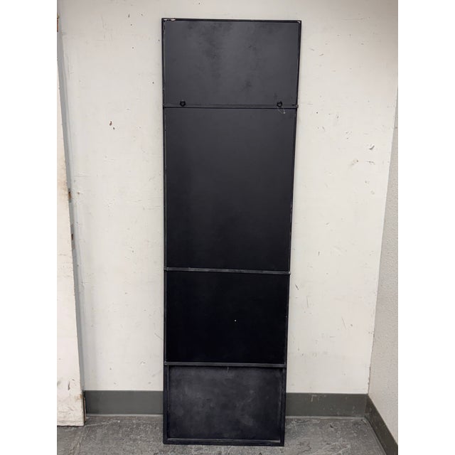 Bid K Home Paned Glass Floor Mirror For Sale - Image 10 of 11