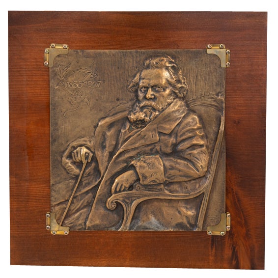 Bronze Cast in Bas-Relief by Joshua Carducci, 1835 For Sale