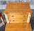 Pair Antique French Neoclassical 1930s Satinwood Mahogany Bedroom Night Tables ~ as Is ~ For Sale - Image 9 of 10