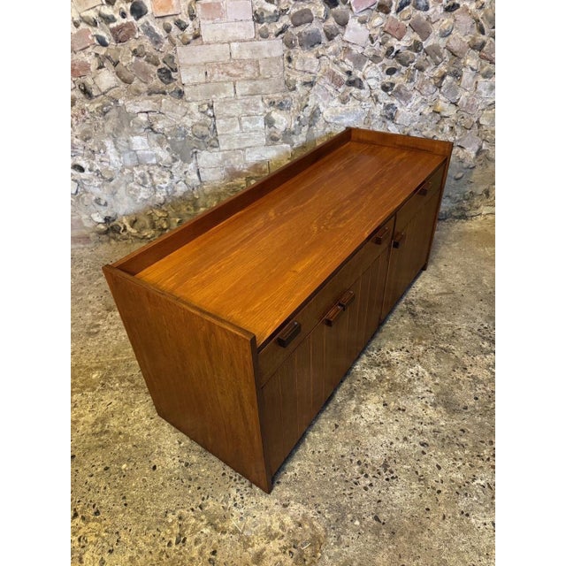Vintage Brutalist Teak Sideboard from Meredew, 1960s For Sale - Image 17 of 18