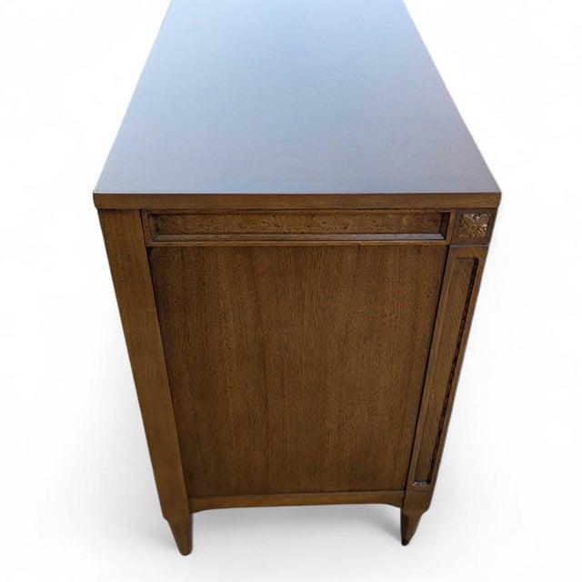 American of Martinsville Model 3114-15 Walnut Sideboard Buffet, 1950s Mid-Century Modern Credenza For Sale - Image 11 of 18