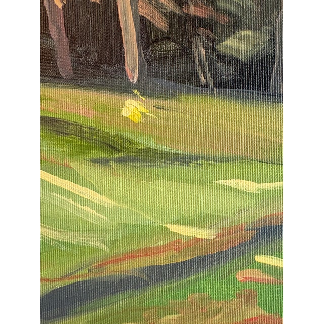 Oil Painting - Landscape With Trees For Sale - Image 9 of 13