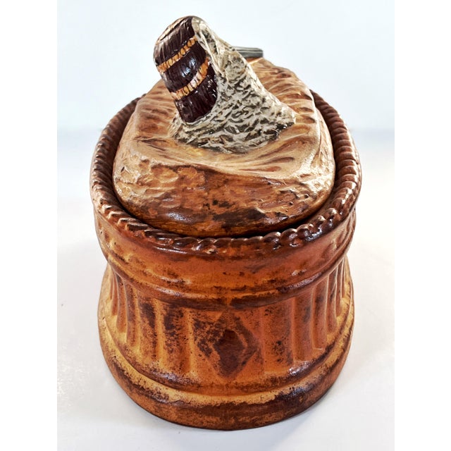 1900 - 1909 Antique French Pillivuyt Trompe l'Oeil Woodcock Pate Glazed Porcelain Tureen C1900 For Sale - Image 5 of 10