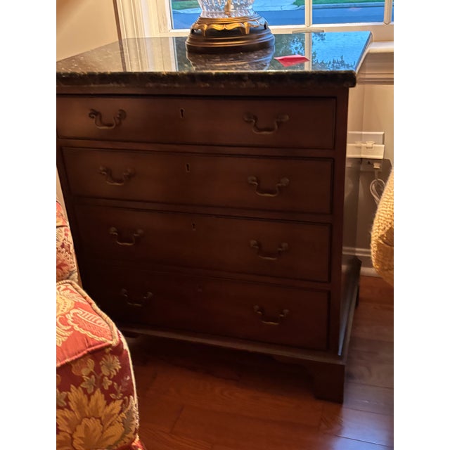 1970s Mahogany Side Tables - Pair For Sale - Image 6 of 8