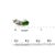 Natural Tourmaline Diamond Earrings 14k White Gold 1.57 TCW Certified For Sale - Image 10 of 14