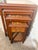 George Zee 1950s George Zee & Co. Carved Wood Nesting Tables Set With Glass Tops Buddha For Sale - Image 4 of 12
