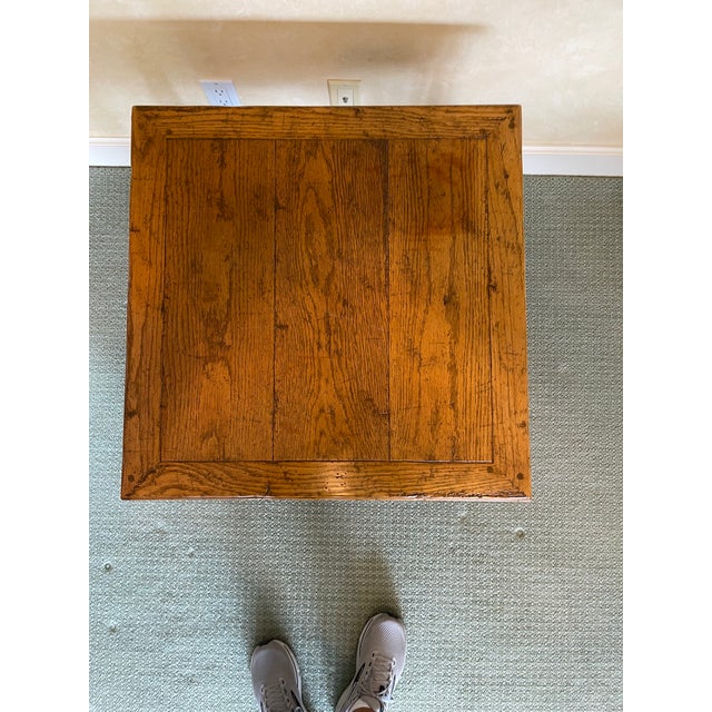 Bausman Side Table With Lower Shelf For Sale - Image 9 of 11