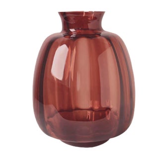 Copier Revisited Vase in Brown by A.D. Copier for Royal Leerdam Crystal, 2018 For Sale