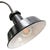 French factory wall light black enamel, white interior E27 / E26 Up to 250V (Europe/UK Standard).The wiring of this item...