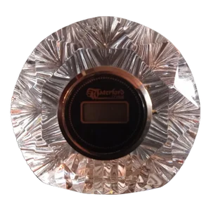 Waterford Lismore Crystal Digital Clock Paper Weight