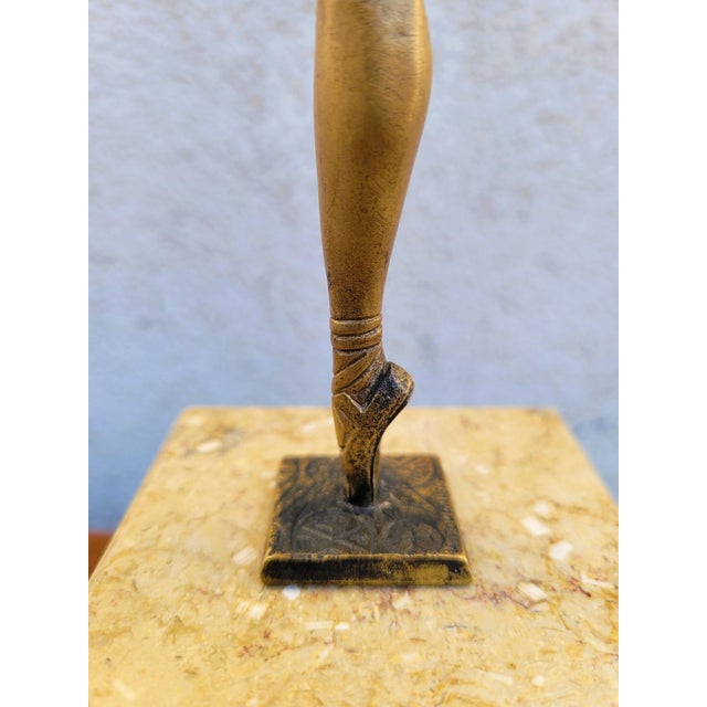 H Fournier, Ballerina Dancer, 1920s, Bronze For Sale - Image 10 of 18