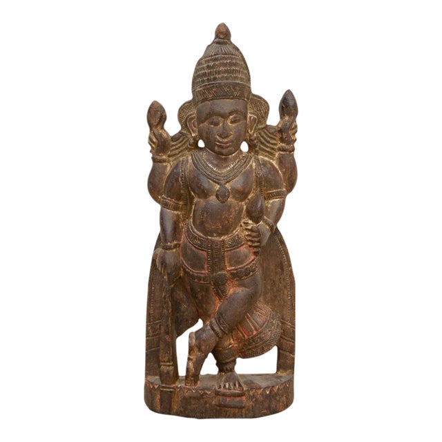 Mid 20th Century Indian Jaya Statue For Sale