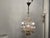Pink Murano Glass Tear Drop Chandelier, 1950s For Sale - Image 12 of 15