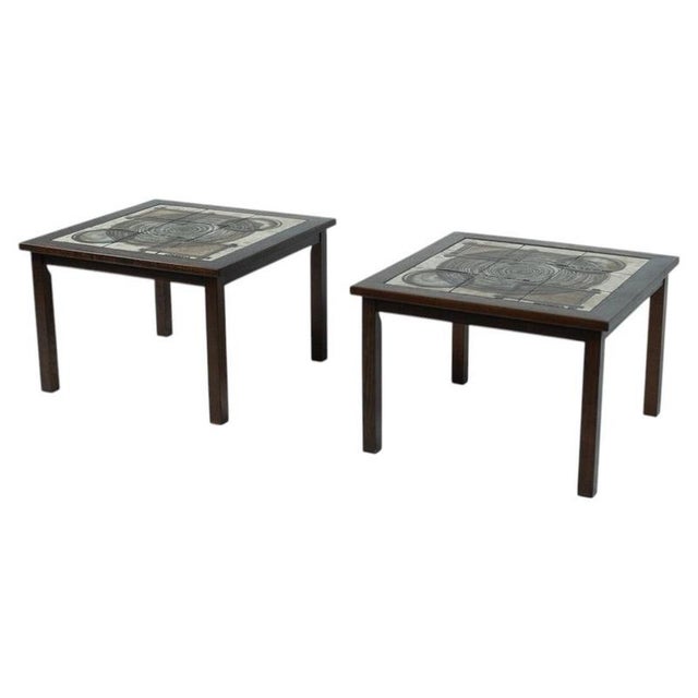 Danish Side Tables from Ox Art, 1970s, Set of 2 For Sale - Image 12 of 12