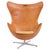 Egg Chair in Original Natural Leather by Arne Jacobsen for Fritz Hansen, 1950s For Sale - Image 14 of 14