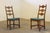 Vintage Danish Brutalist Ladderback Oak Chairs in the style of Henning Kjærnulf, 1960s, Set of 6 For Sale - Image 6 of 18