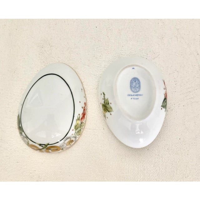 Early 21st Century Herend Gilt 175th Anniversary Small Egg Box - Rare, a Collector’s Piece! For Sale - Image 5 of 9