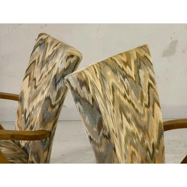 1950s Set of French Armchairs, 1950s For Sale - Image 5 of 8