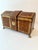 Art Deco Mid 20th Century Hand Crafted Leather and Gold Tooled Hinged Box with Brass Lion Paw Feet For Sale - Image 3 of 7