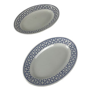 Ravier Kleber Plates from KG Lunéville, 1960s, Set of 2 For Sale