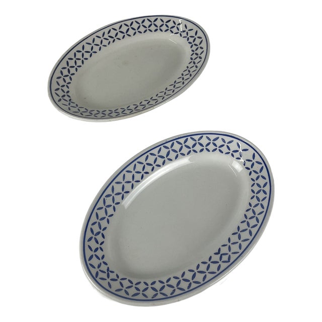 Ravier Kleber Plates from KG Lunéville, 1960s, Set of 2 For Sale