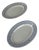 Ravier Kleber Plates from KG Lunéville, 1960s, Set of 2 For Sale
