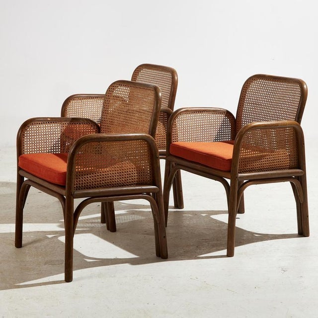 Vintage Armchair in Bamboo and Rattan, 1970s For Sale - Image 6 of 18