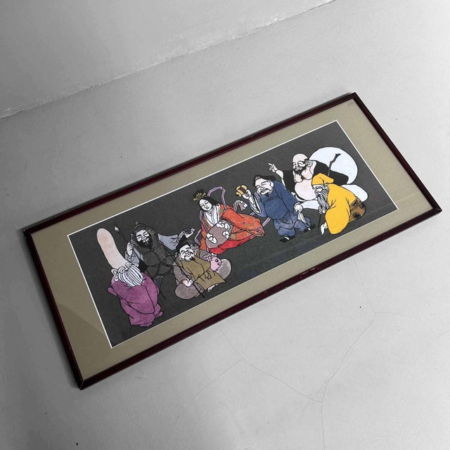 Japanese Wall Decoration For Sale - Image 11 of 15