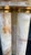 Mid-Century Modern Onyx Tripple Cylinder Base Side Tables Stand Pedestal Tables For Sale - Image 9 of 17