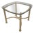 Hollywood Regency Gilt Coffee Table Frame with Glass Top, 1970 For Sale