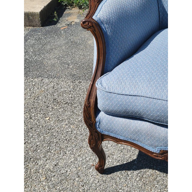 1930 Italian Club Living Room Chair Beachwood For Sale - Image 15 of 17
