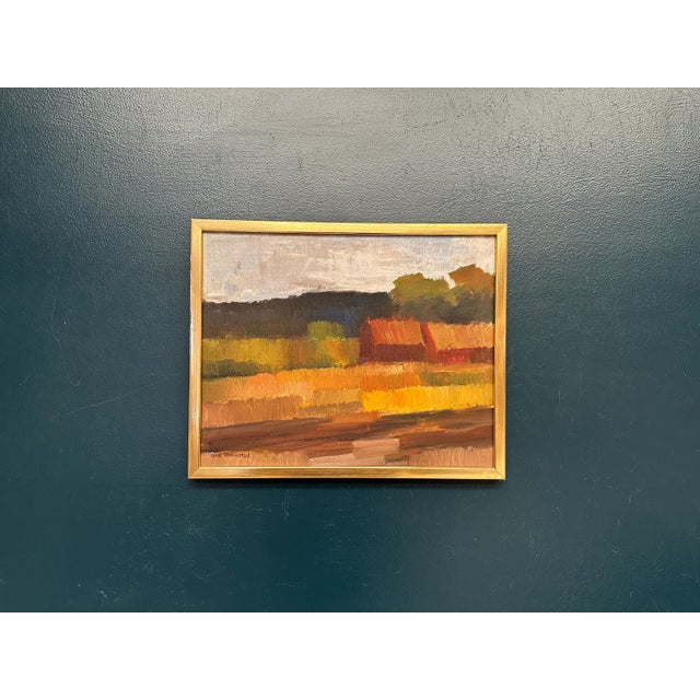 Olle Rhönnstad, Landscape, 1960s, Oil on Canvas, Framed For Sale - Image 18 of 18