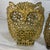 Mid-Century Modern Vintag Brass C. 1970s Owl Bookends - Pair For Sale - Image 3 of 6