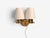 Hans-Agne Jakobsson, Double Arm Wall Sconce, Brass, Sweden, 1960s For Sale In New York - Image 6 of 11