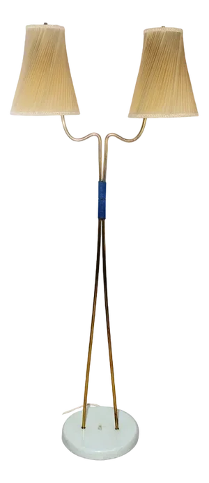 Viennese Floor Lamp by Rupert Nikoll, 1950s