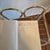 Gold Vintage White & Gold Metal Three-Tier Heart Scroll Plant Stand For Sale - Image 8 of 8