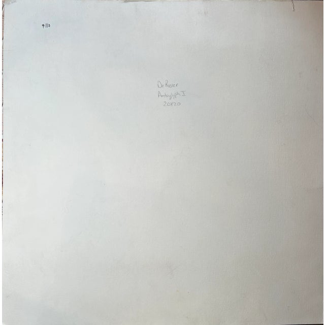 Mid Century Tonal Abstract Lithograph For Sale In Houston - Image 6 of 7