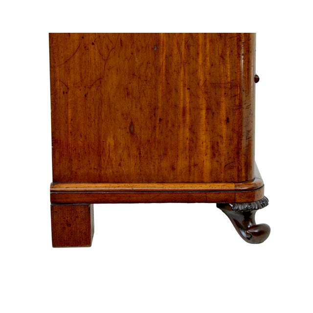 Wood 19th Century Swedish 5 Drawer Chest of Drawers, 1870 For Sale - Image 7 of 11