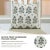 The Sadabahar cushion cover celebrates enduring beauty with its timeless hand block printed motif, inspired by evergreen...