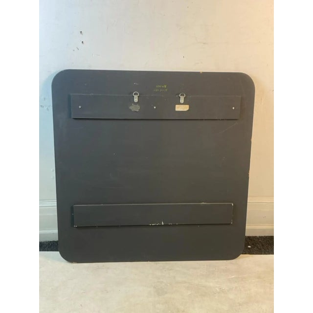 Transparent 1980s David Marshall Sculpted Modern Iris Mirror For Sale - Image 8 of 9