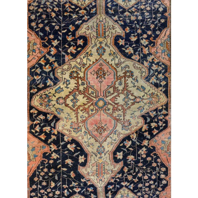 1900 - 1909 Early 20th Century Sarouk Farahan Rug For Sale - Image 5 of 10