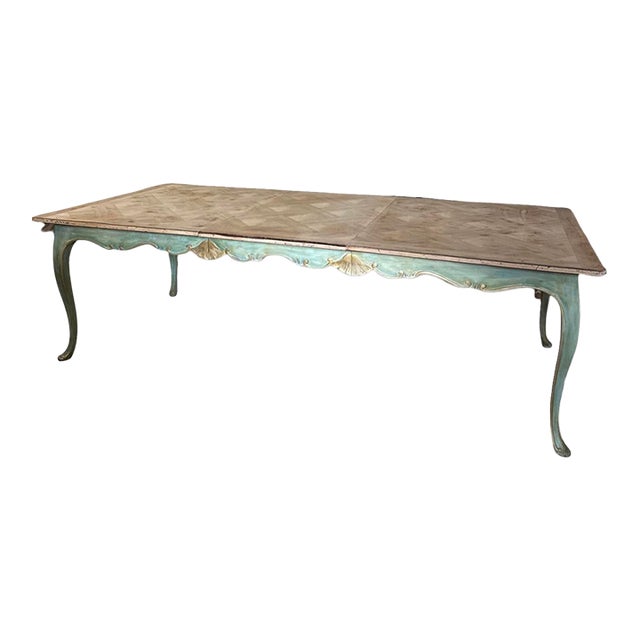 Mid 19th Century Italian Dining Table Regence Style. For Sale