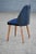 Vintage Danish Modern Blue Accent Chair For Sale In New York - Image 6 of 8