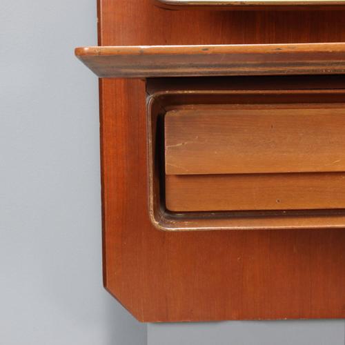 Vintage Dressing Table with Mirror and Stool, 1960s For Sale - Image 10 of 16