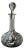 Victorian Shaft and Globe Glass Decanter, England, 1880 For Sale