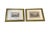 Traditional Vintage Pendant of Two Framed Prints of Venice 10.75" H For Sale - Image 3 of 7